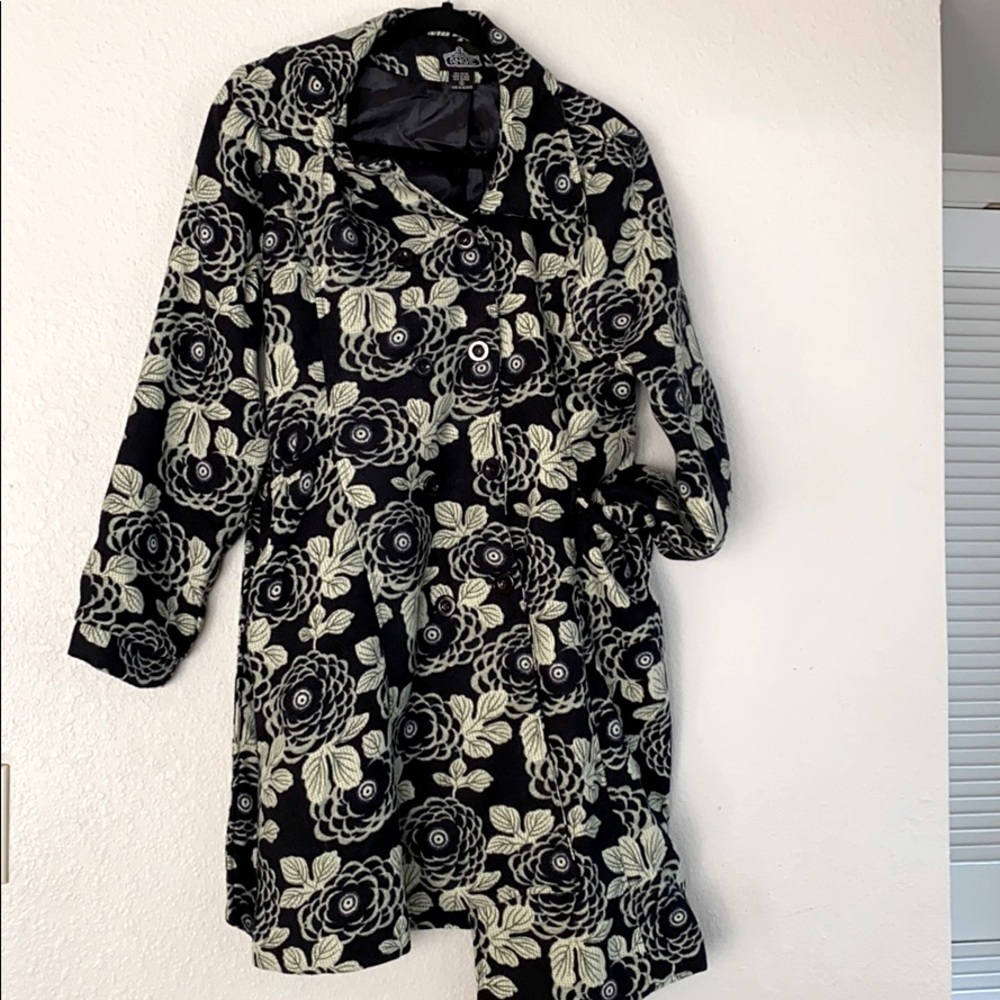 Floral coat